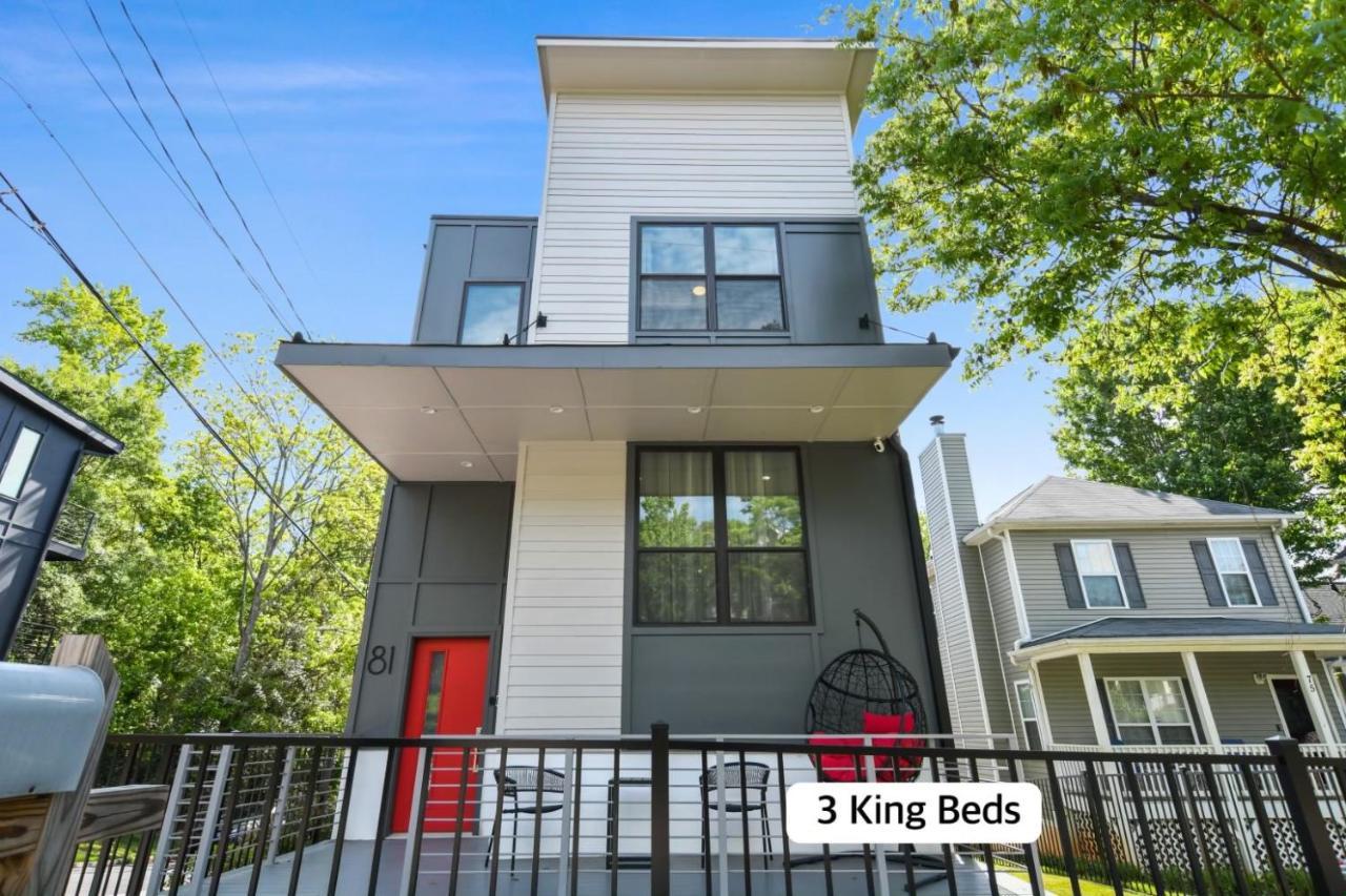 The Red Door - Ultra Modern Atlanta Home - Designedbydom מראה חיצוני תמונה
